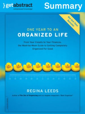 cover image of One Year to an Organized Life (Summary)